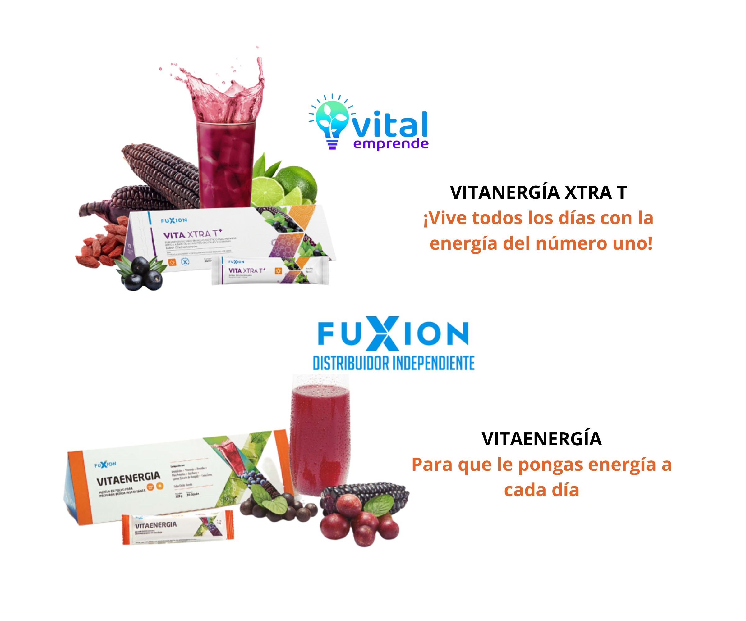 VITAENERGÍA Para que le pongas energía a cada día